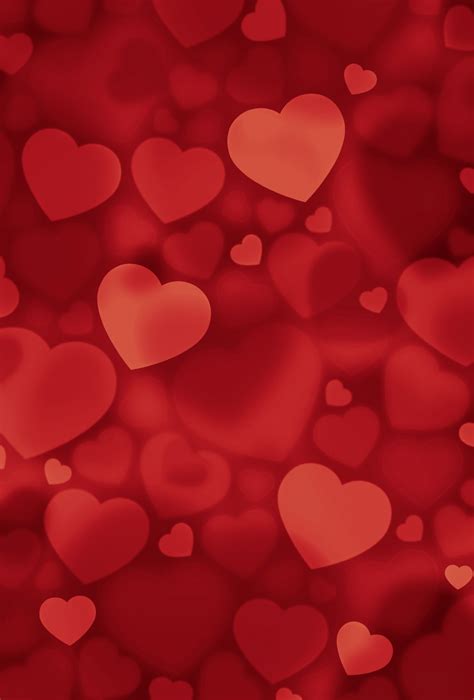 Red hearts wallpapers free download | Valentines wallpaper, Heart wallpaper, Heart wallpaper hd