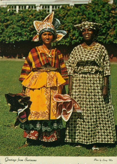 Pin by Proud to be West Indian on Suriname | Traditional outfits, Native wears, African fashion