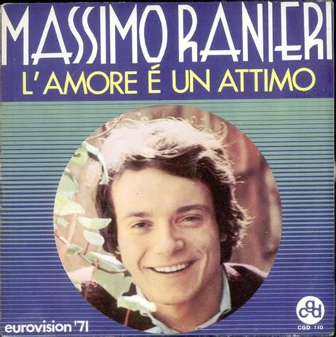 Massimo Ranieri L'Amore E Un Attimo Italian 7" vinyl single (7 inch ...