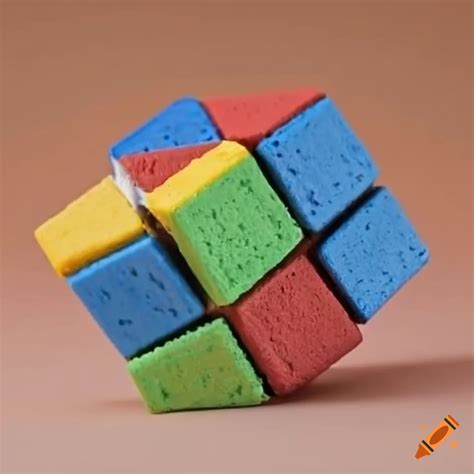 Bread rubik's cube