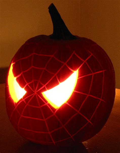 Spiderman Pumpkin Carving : 28 Geeky Jack-o-Lanterns You Can Carve This ...