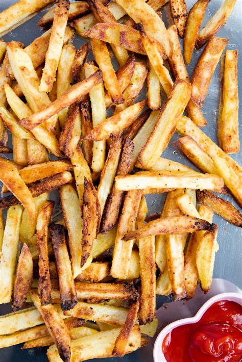 Crispy Oven Baked French Fries - Spoonful of Kindness