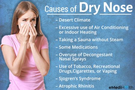 What Causes a Dry Nose and How to Relieve It - eMediHealth