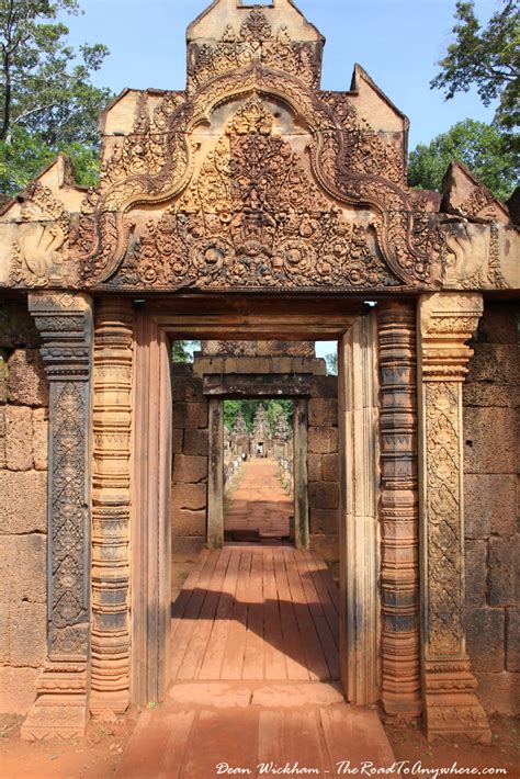 The Amazing Carvings of Banteay Srei in Angkor, Cambodia | The Road to Anywhere