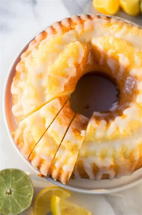 Classic 7 Up Cake With Vanilla Glaze | Doctored cake mix recipes, 7 up ...