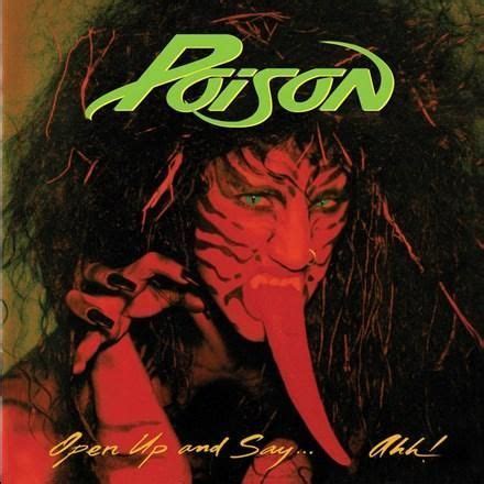 Poison - Open Up and Say...Ahh! Limited Edition 180g Vinyl LP | Rock album covers, Poison album ...