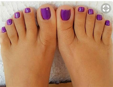 Pin by Rachel Gallup on Girlie Stuff | Feet nails, Purple toe nails ...