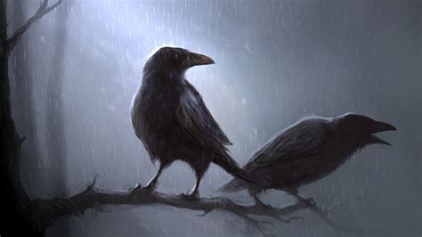 Raven Art Wallpapers on WallpaperDog