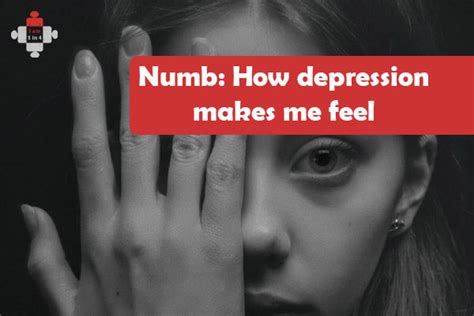 Numb: How depression feels to me - I am 1 in 4