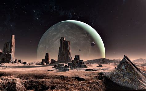 Alien Landscape Wallpaper | Alien planet, Alien worlds, Planets wallpaper