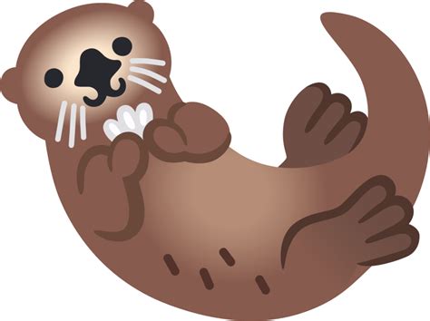 "otter" Emoji - Download for free – Iconduck