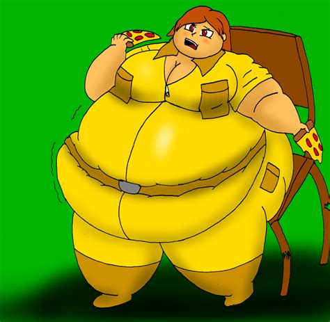 SSBBW April O'neil by TheStarTraveler on DeviantArt