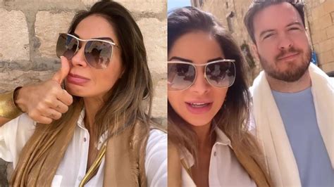 Maira Cardi diz que noivo, Thiago Nigro, riu de sua queda em Israel