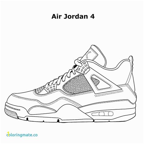 Jordan 11 Coloring Page | divyajanan