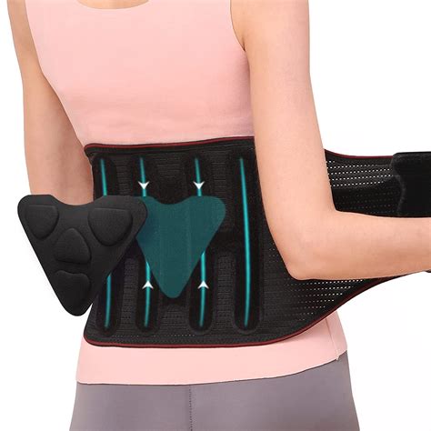 Hameison Back Brace Lumbar Support For Lower Back Pain - Happy Honeys ...