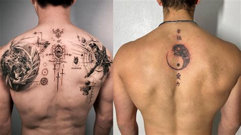 Details 85+ back tattoos for men simple latest - in.coedo.com.vn