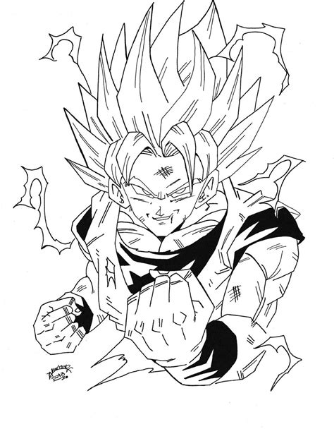 Dragonball Z - Son Goku Super Sayan 2 by TriiGuN on DeviantArt