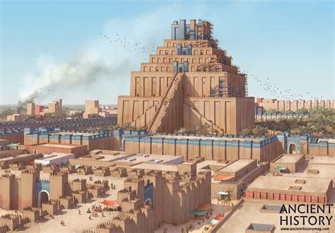 Recreation of the Etemenanki in Babylon | Tower of babel, Ancient ...