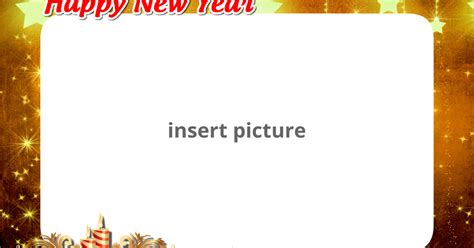 HAPPY NEW YEAR PNG Frame - Printable PNG Frames | Cartoon Character PNG Photo Frames