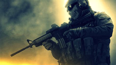 Skull Soldier Wallpaper HD - WallpaperSafari