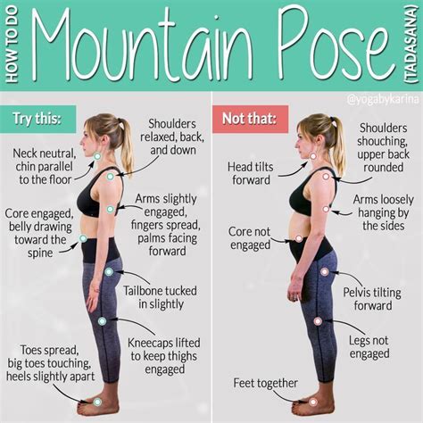 Yoga Tutoriel: comment faire Posture de la montagne en 2020 | Exercices de yoga, Yoga pour ...