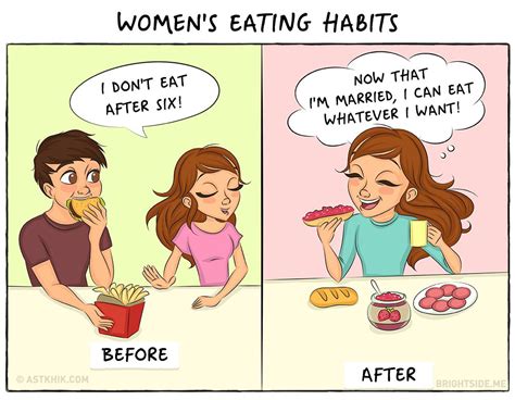 9 Illustrations Showing Life Before And After Marriage - Trendfrenzy