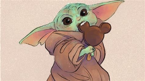 Adorable Cute Wallpaper Baby Stitch And Baby Yoda - Francine