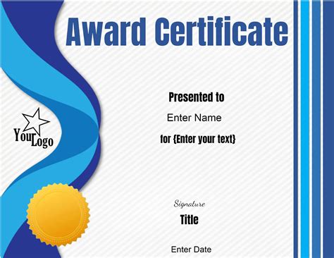 Free Editable Certificate Template | Customize Online & Print at Home