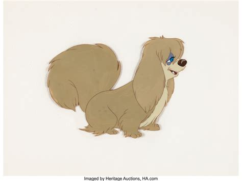 Lady and the Tramp Peg Production Cel (Walt Disney, 1955). ... | Lot ...