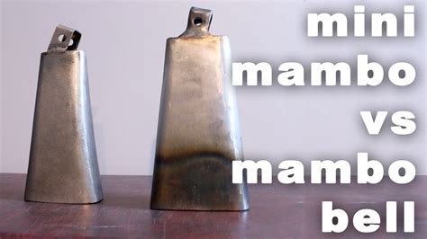 Homemade Cowbell Comparison - YouTube