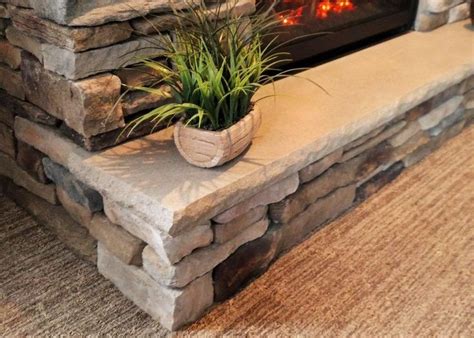 Indiana Limestone Hearth with Pitched Edge | Hearth stone, Limestone hearth, Hearth