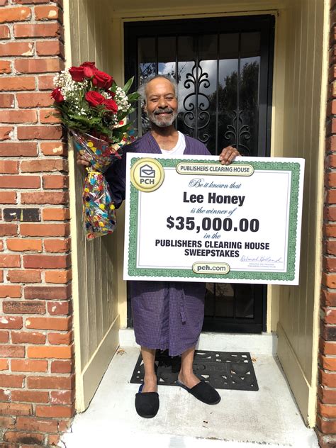 Publishers Clearing House Winners: Lee Honey From Memphis, Tennessee ...