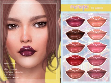 Sims 4 Lip Gloss CC Your Need to Have — SNOOTYSIMS