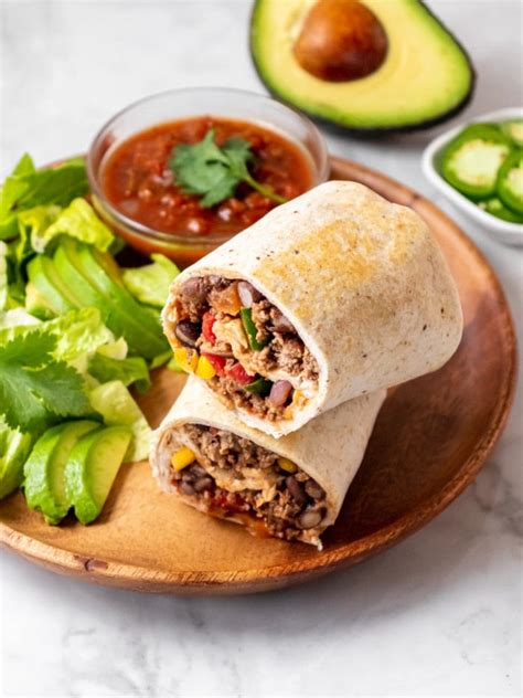 Healthy High Protein Burrito {Low Cal} - Skinny Fitalicious®