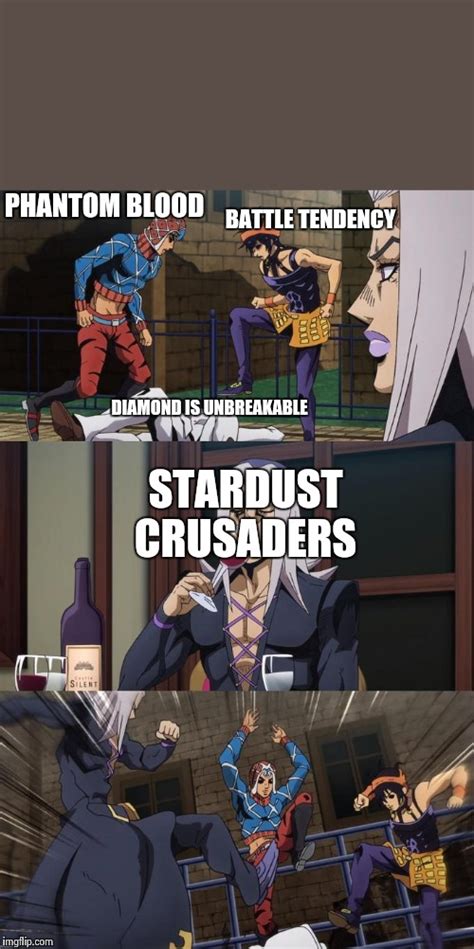 Abbacchio Joins the Kicking - Imgflip