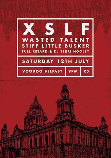 XSLF live @ Voodoo, Belfast, 12/07/14 - N.I. PUNK