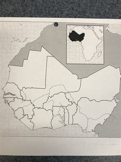 West Africa Physical Features Map Quizlet Diagram | Quizlet