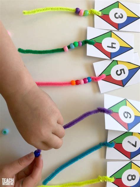 Kite themed preschool math – Artofit