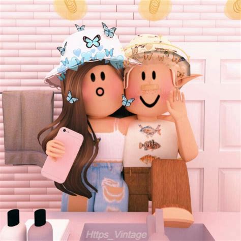 Cute Aesthetic Roblox Besties - pic-lard