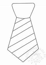 Neck Tie Coloring Pages sketch template