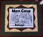 Man Cave Quilt Fabric Kit
