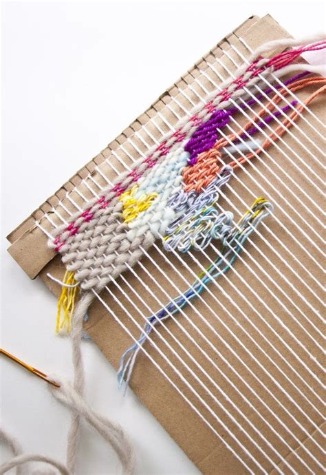 How to Make a Cardboard Loom | The Weaving Loom | Loom weaving, Weaving ...