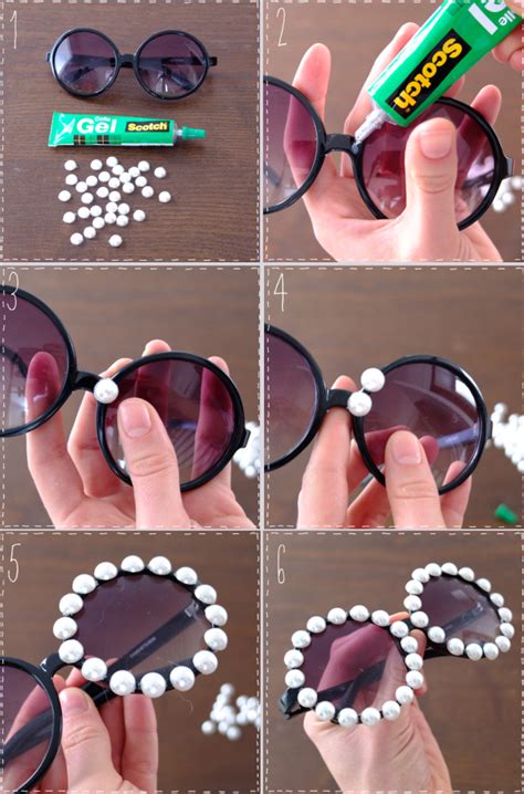 15 DIY Embellished Sunglasses Tutorials