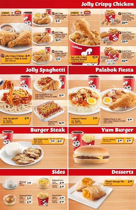 Jollibee Menu Prices