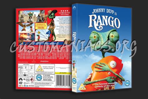 Rango dvd cover - DVD Covers & Labels by Customaniacs, id: 184456 free download highres dvd cover