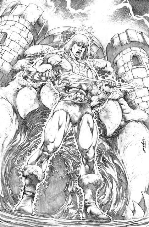 HE-MAN by JoseLuisarts on DeviantArt | Comic book drawing, Superhero coloring pages, Superhero ...