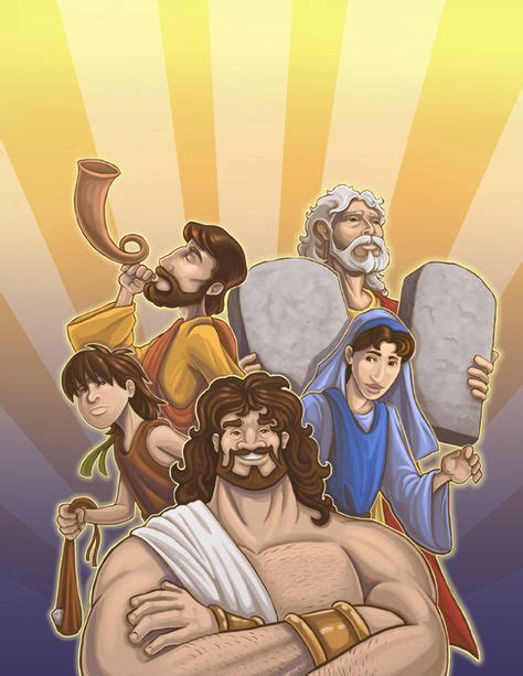 Bible Superheroes-Warner Press by Wilson Williams Jr, via Behance | Images | Bible heroes ...