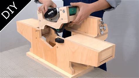 Benchtop Jointer - Rig System Part.3 - YouTube Carpentry Tools, Woodworking Workbench ...
