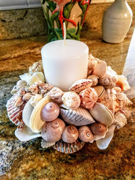 Deluxe Seashell Blossoms Centerpiece 3 Tier | Etsy | Shell crafts diy ...