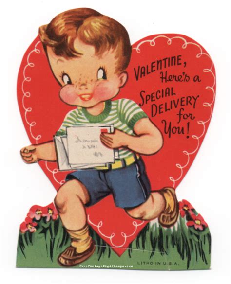 Printable Vintage Valentine Cards - Printable Word Searches